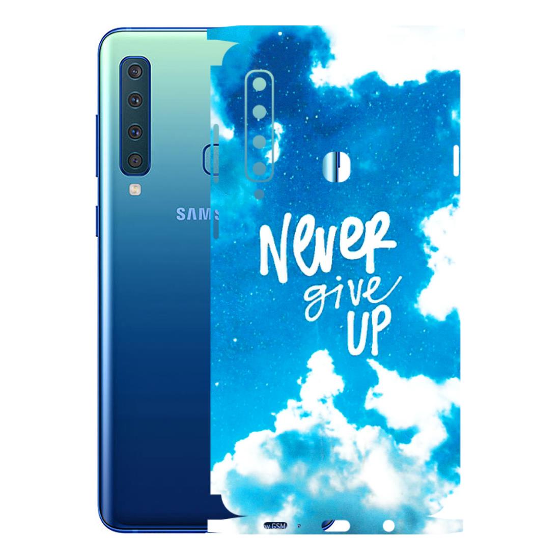 Samsung A/S Series Phone Skins (All Models) - Never Give Up - 3D Embossed Finish (L-279) Samsung Galaxy A9 2018