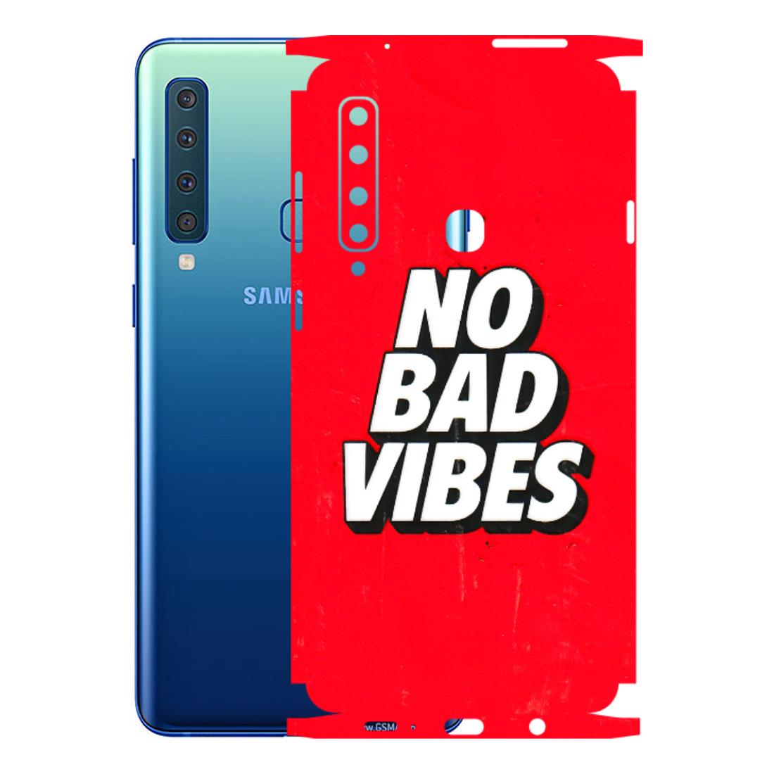 Samsung A/S Series Phone Skins (All Models) - No Bad Vibes - 3D Embossed Finish (L-280) Samsung Galaxy A9 2018