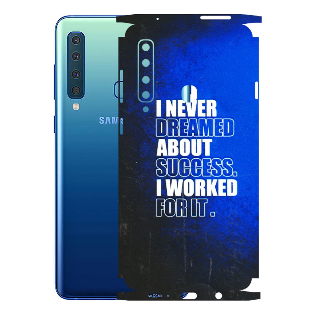 Samsung A/S Series Phone Skins (All Models) - I Never Dreamed About Success - 3D Embossed Finish (L-283) Samsung Galaxy A9 2018