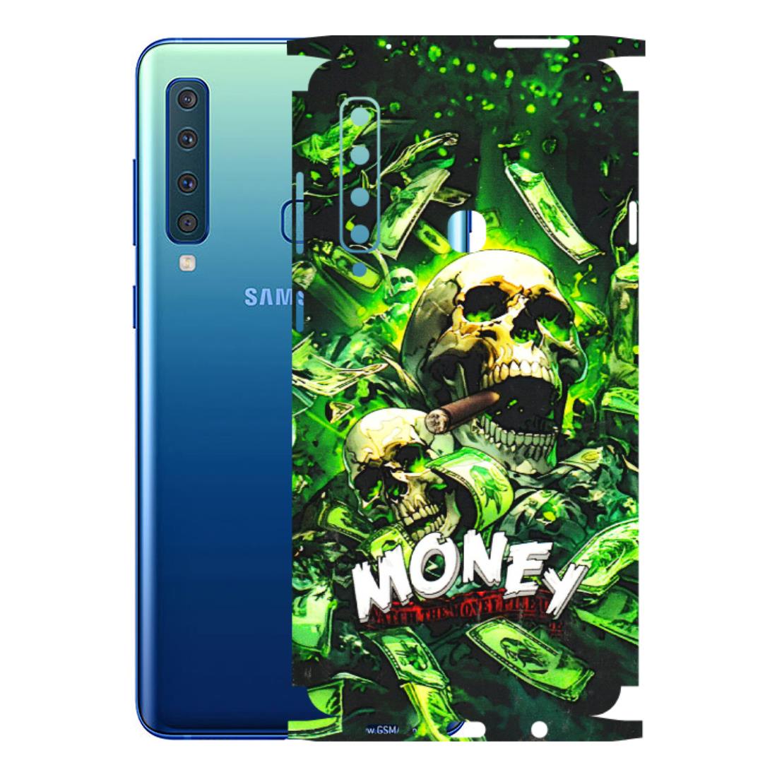 Samsung A/S Series Phone Skins (All Models) - Skull Money - 3D Embossed Finish (L-303) Samsung Galaxy A9 2018