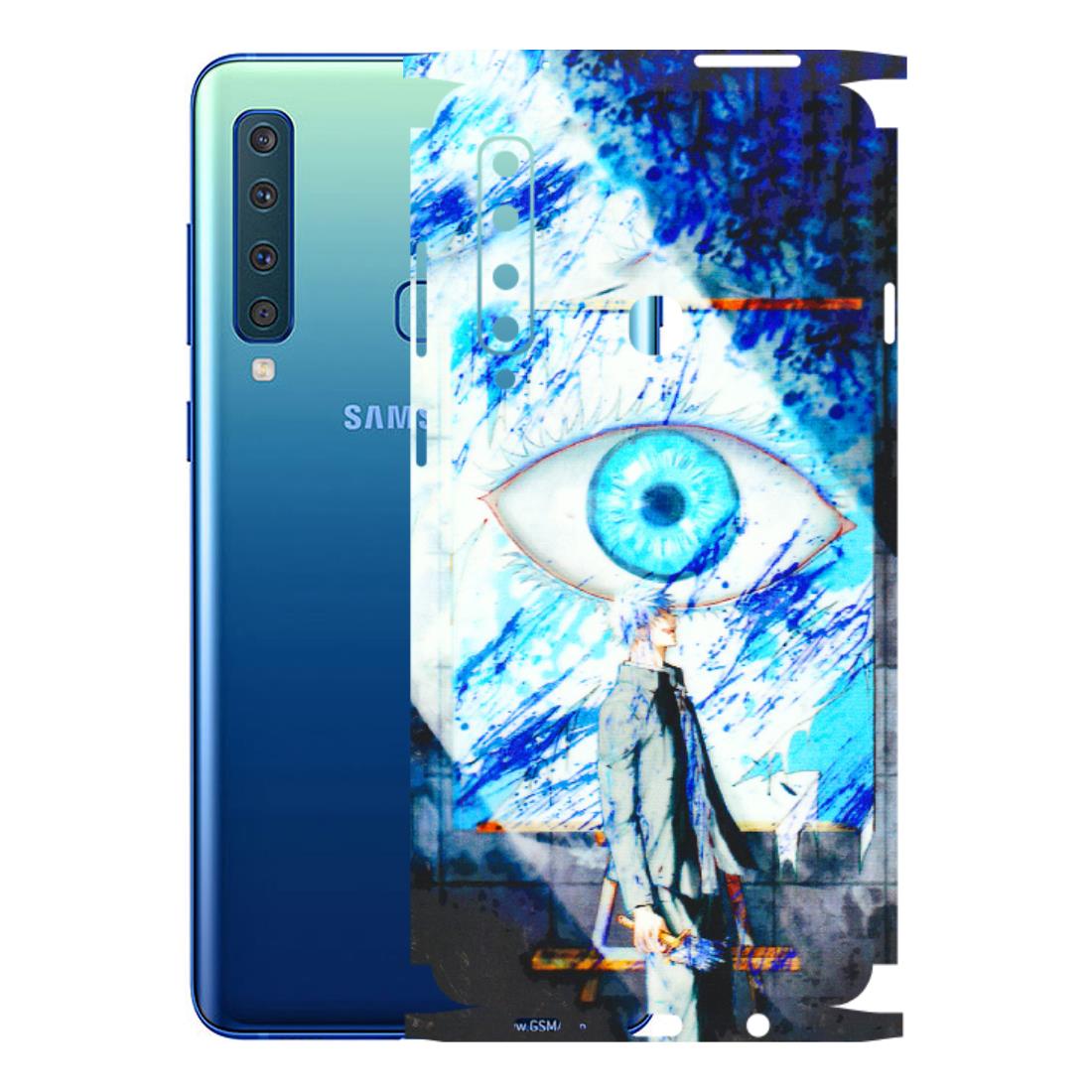 Samsung A/S Series Phone Skins (All Models) - Anime Sea Blue Eye - 3D Embossed Finish (L-318) Samsung Galaxy A9 2018