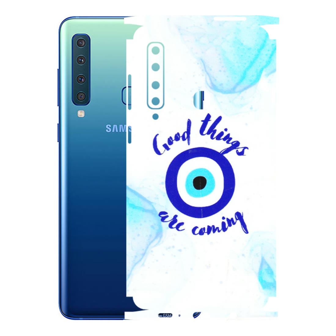 Samsung A/S Series Phone Skins (All Models) - Evil Eye Good Things Are Coming - 3D Embossed Finish (L-322) Samsung Galaxy A9 2018