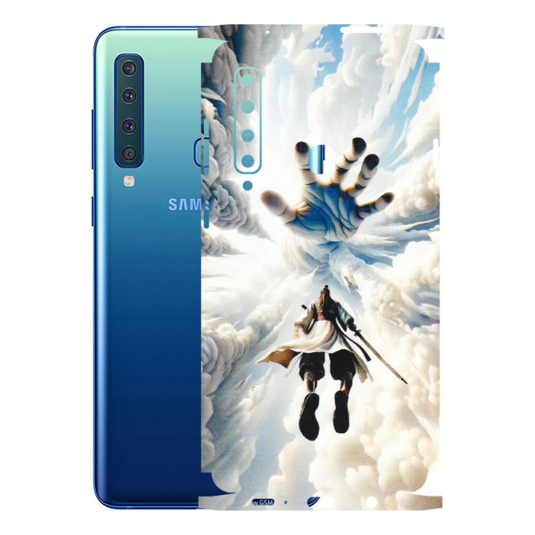 Samsung A/S Series Phone Skins (All Models) - Big Hand With Monkey King - 3D Embossed Finish (L-323) Samsung Galaxy A9 2018