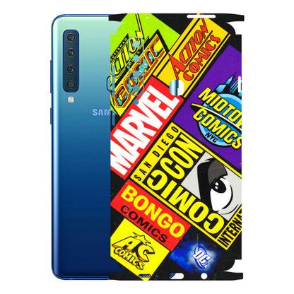 Samsung A/S Series Phone Skins (All Models) - Bongo Comic Con - 3D Embossed Finish (L-325) Samsung Galaxy A9 2018