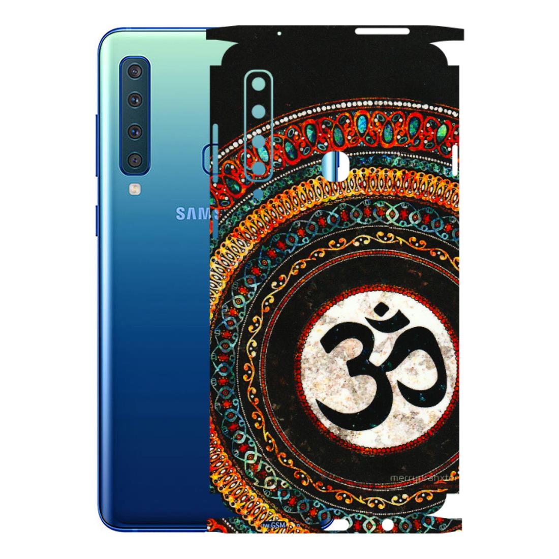 Samsung A/S Series Phone Skins (All Models) - Aum Chant Abstract - 3D Embossed Finish (L-42) Samsung Galaxy A9 2018