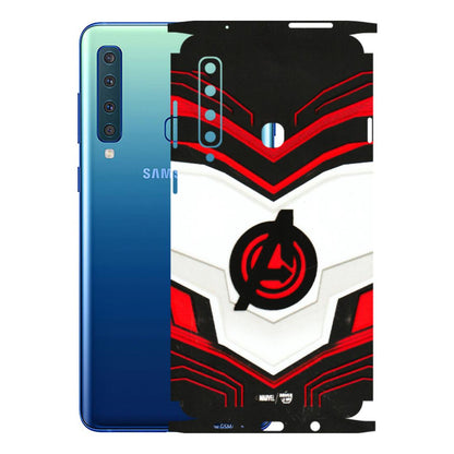 Samsung A/S Series Phone Skins (All Models) - Avengers Logo - 3D Embossed Finish (L-55) Samsung Galaxy A9 2018