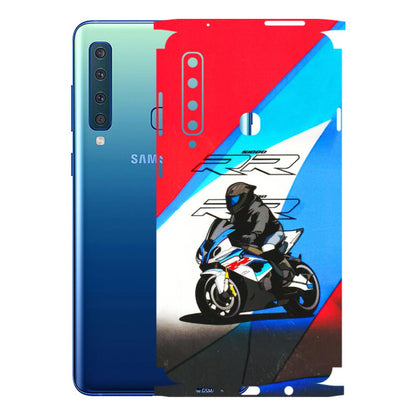 Samsung A/S Series Phone Skins (All Models) - Bikers Love - 3D Embossed Finish (L-58) Samsung Galaxy A9 2018