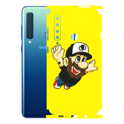 Samsung A/S Series Phone Skins (All Models) - Flying Beardo - 3D Embossed Finish (L-60) Samsung Galaxy A9 2018