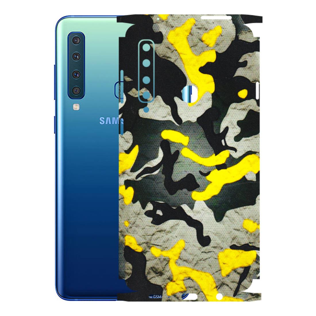Samsung A/S Series Phone Skins (All Models) - Yellow Camouflage - 3D Embossed Finish (L-61) Samsung Galaxy A9 2018