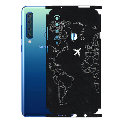 Samsung A/S Series Phone Skins (All Models) - Never Ending Travel - 3D Embossed Finish (L-79) Samsung Galaxy A9 2018