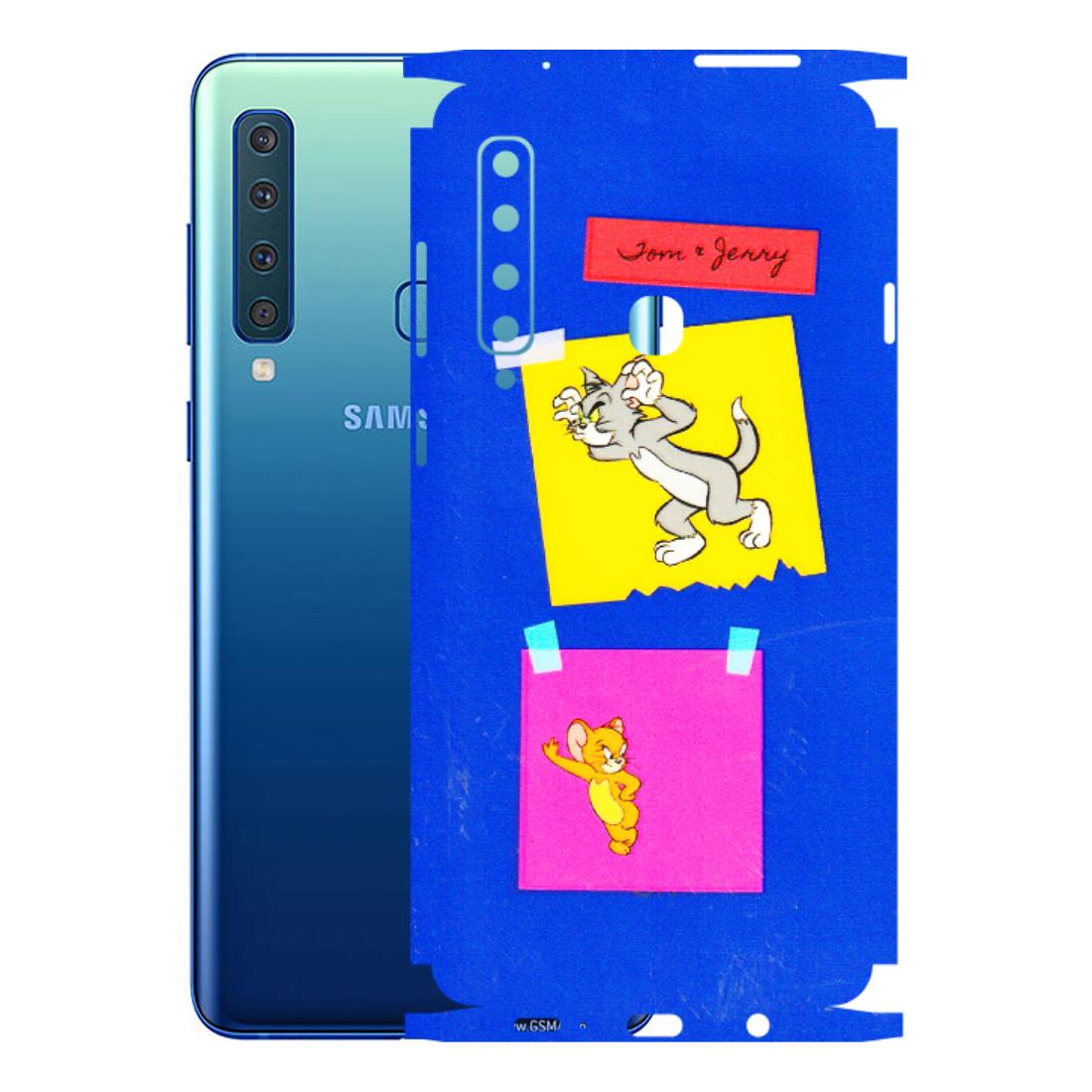 Samsung A/S Series Phone Skins (All Models) - Tom N Jerry Sticky Notes - 3D Embossed Finish (L-88) Samsung Galaxy A9 2018
