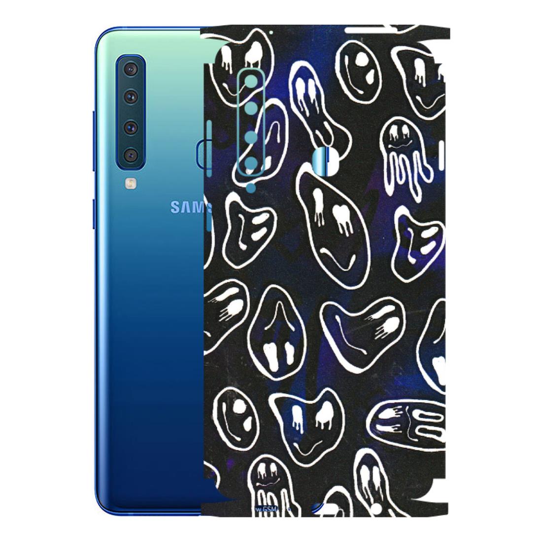 Samsung A/S Series Phone Skins (All Models) - Distorted Smileys - 3D Embossed Finish (L-92) Samsung Galaxy A9 2018