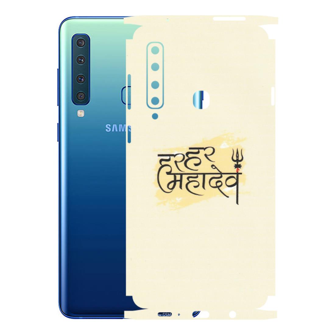 Samsung A/S Series Phone Skins (All Models) - Har Har Mahadev - Matte Finish (M-10) Samsung Galaxy A9 2018