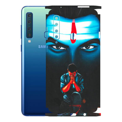 Samsung A/S Series Phone Skins (All Models) - Mahakal Bhakt - Matte Finish (M-112) Samsung Galaxy A9 2018