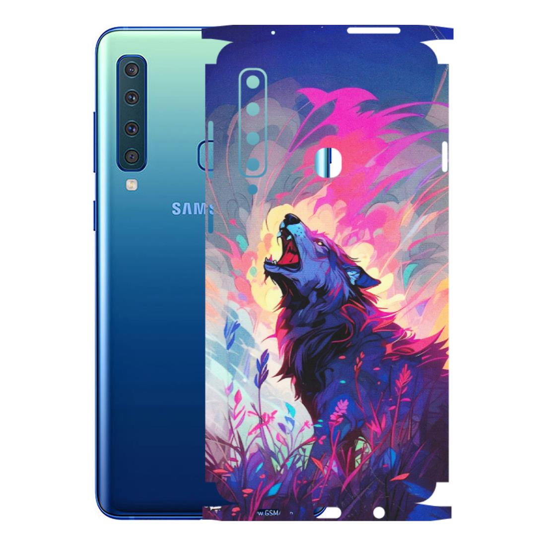 Samsung A/S Series Phone Skins (All Models) - New Wild Wolf Abstract - Matte Finish (M-125) Samsung Galaxy A9 2018