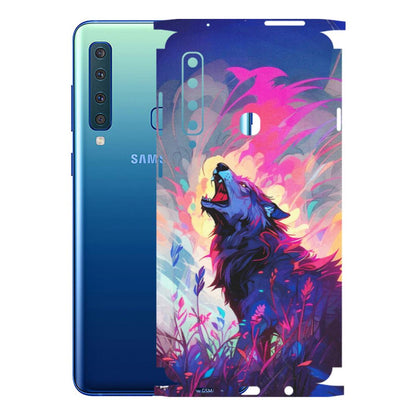 Samsung A/S Series Phone Skins (All Models) - New Wild Wolf Abstract - Matte Finish (M-125) Samsung Galaxy A9 2018