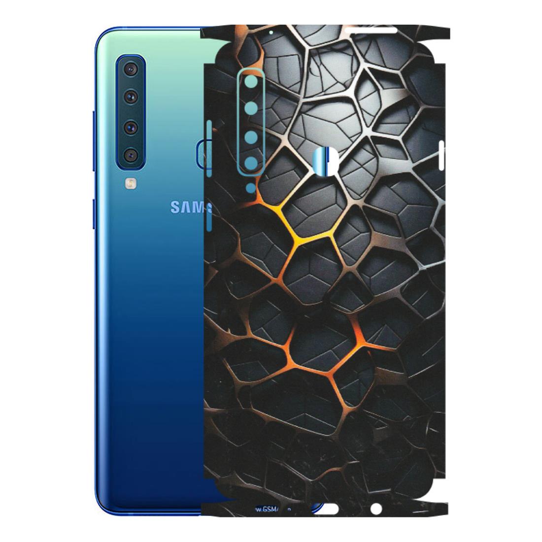 Samsung A/S Series Phone Skins (All Models) - New Abstract Graphite Tiles - Matte Finish (M-130) Samsung Galaxy A9 2018
