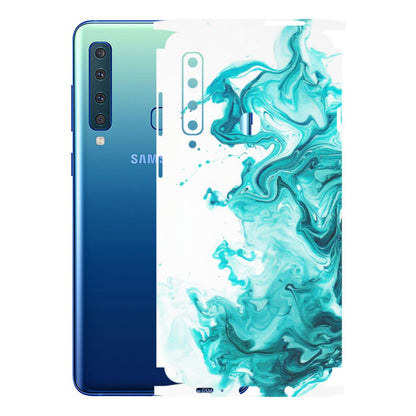 Samsung A/S Series Phone Skins (All Models) - Sky Blue Abstract Colour - Matte Finish (M-146) Samsung Galaxy A9 2018