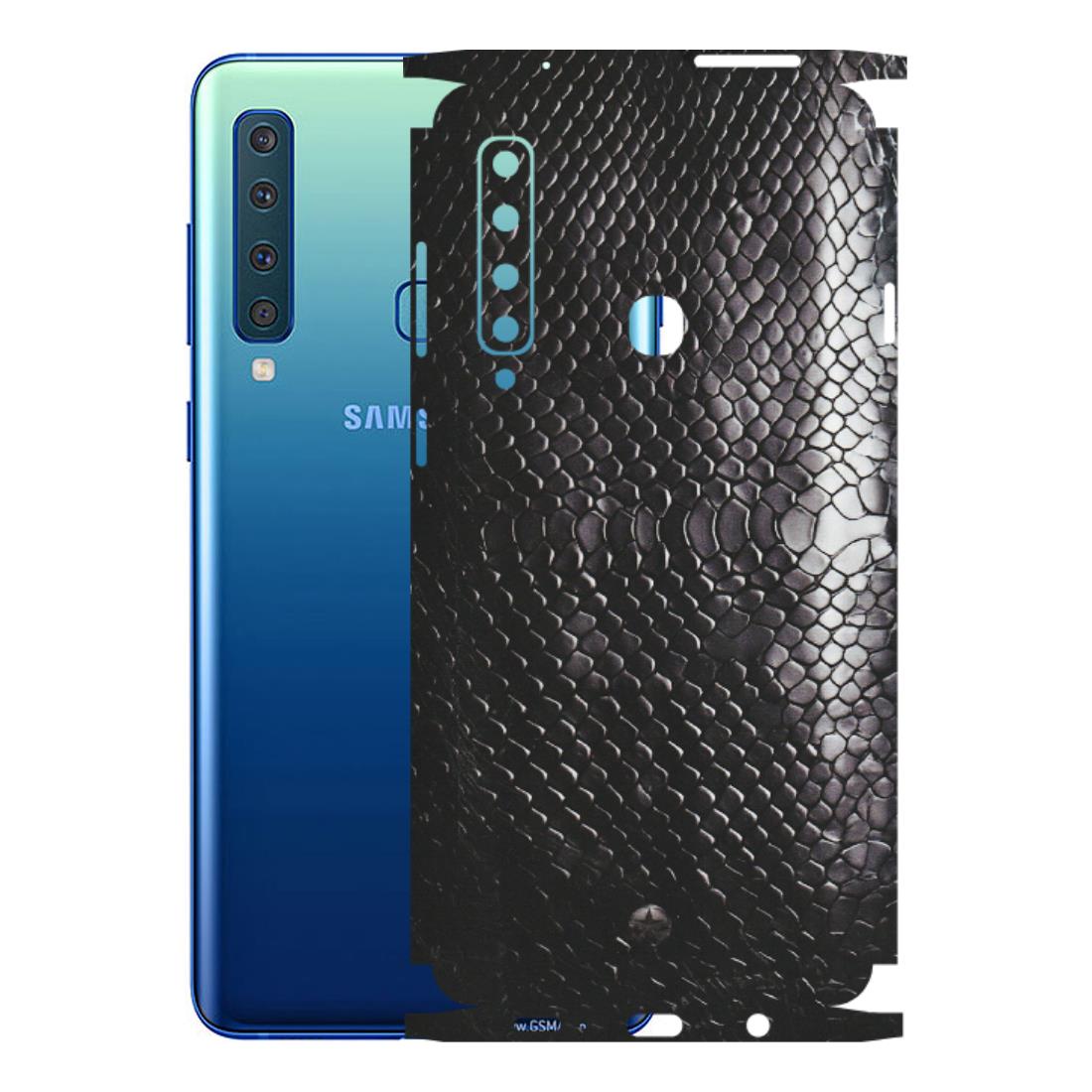 Samsung A/S Series Phone Skins (All Models) - Black Snack Leather - Matte Finish (M-147) Samsung Galaxy A9 2018
