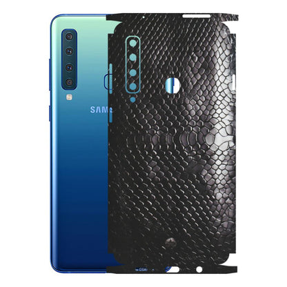 Samsung A/S Series Phone Skins (All Models) - Black Snack Leather - Matte Finish (M-147) Samsung Galaxy A9 2018