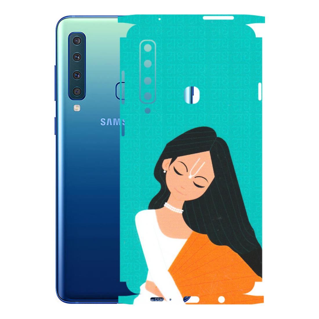 Samsung A/S Series Phone Skins (All Models) - Radhe Radhe With Hindu Symbol - Matte Finish (M-164) Samsung Galaxy A9 2018