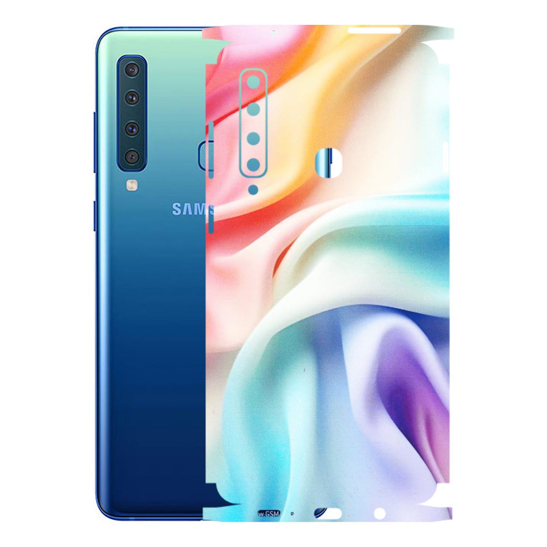 Samsung A/S Series Phone Skins (All Models) - Colourful Silk Cloth - Matte Finish (M-165) Samsung Galaxy A9 2018
