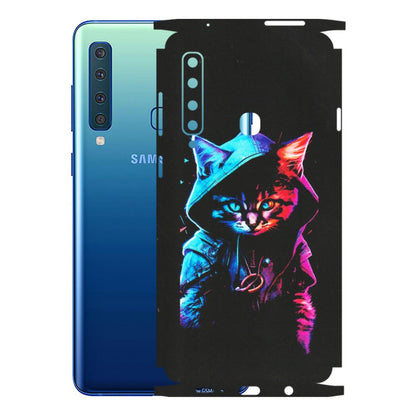 Samsung A/S Series Phone Skins (All Models) - Cyberpunk Cat - Matte Finish (M-45) Samsung Galaxy A9 2018