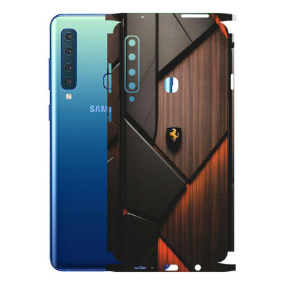 Samsung A/S Series Phone Skins (All Models) - Lambo Beauty Wood Pattern Sober - Matte Finish (M-51) Samsung Galaxy A9 2018