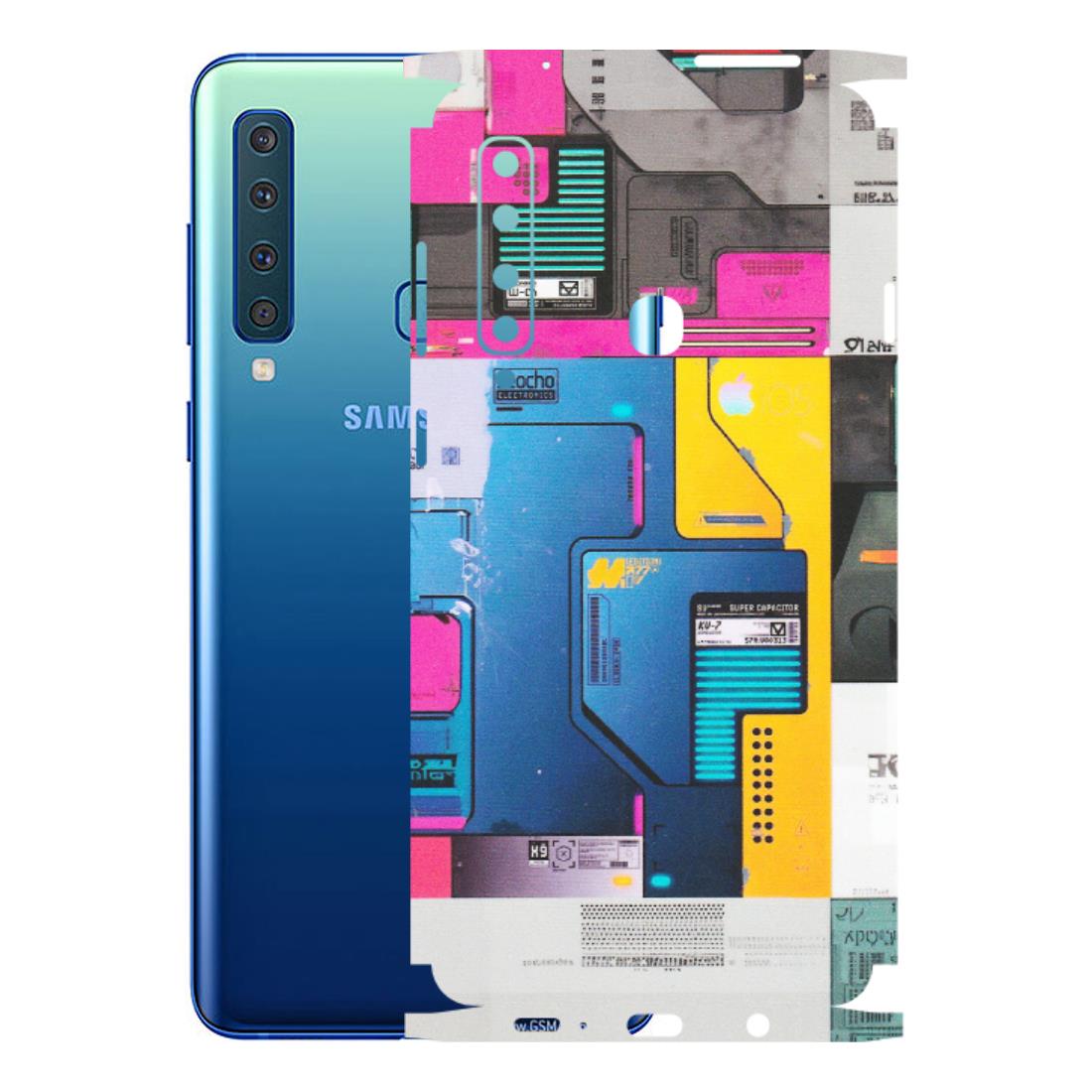 Samsung A/S Series Phone Skins (All Models) - Colourfull Motherboard Internals - Matte Finish (M-55) Samsung Galaxy A9 2018