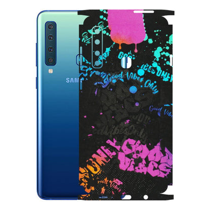 Samsung A/S Series Phone Skins (All Models) - Majestic Black Vibes - Matte Finish (M-62) Samsung Galaxy A9 2018