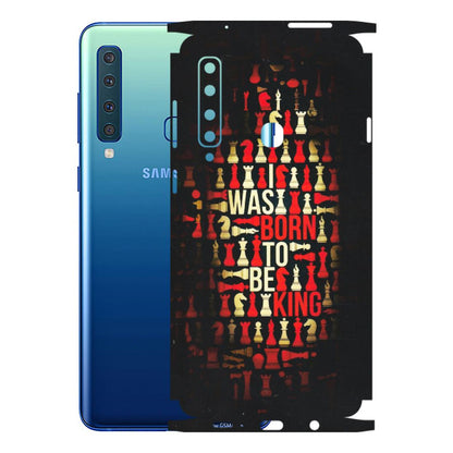 Samsung A/S Series Phone Skins (All Models) - Born To Be King - Matte Finish (M-73) Samsung Galaxy A9 2018