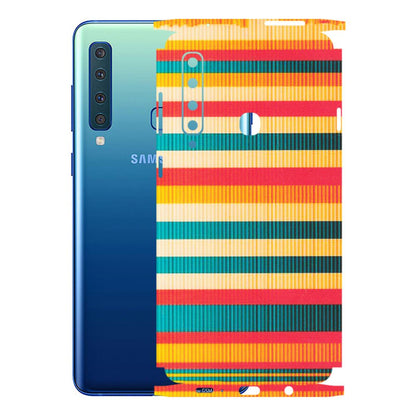 Samsung A/S Series Phone Skins (All Models) - Colourful Stripes Soothing Effect - Matte Finish (M-86) Samsung Galaxy A9 2018