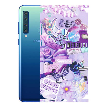 Samsung A/S Series Phone Skins (All Models) - Supreme Purple Magic - Matte Finish (M-88) Samsung Galaxy A9 2018