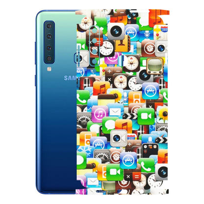 Samsung A/S Series Phone Skins (All Models) - All Apple Icons - Matte Finish (M-93) Samsung Galaxy A9 2018