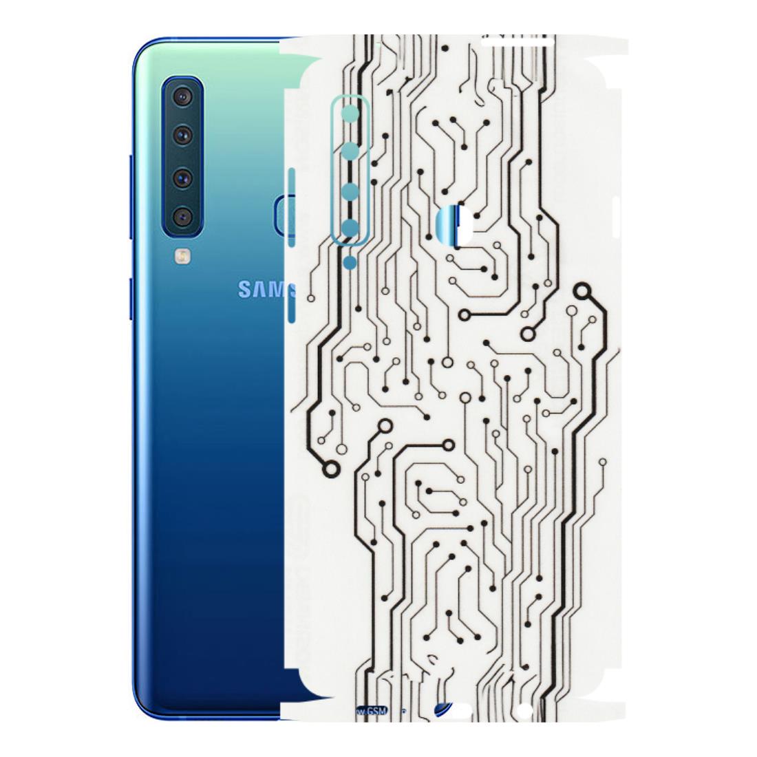 Samsung A/S Series Phone Skins (All Models) - Tech Circuits - Transparent Finish (T-03) Samsung Galaxy A9 2018