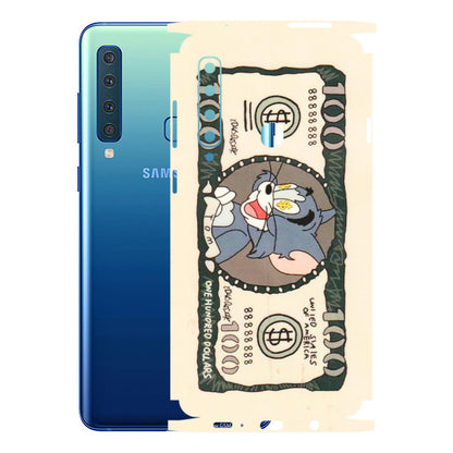 Samsung A/S Series Phone Skins (All Models) - One Hundred Dollar Tom - Transparent Finish (T-16) Samsung Galaxy A9 2018