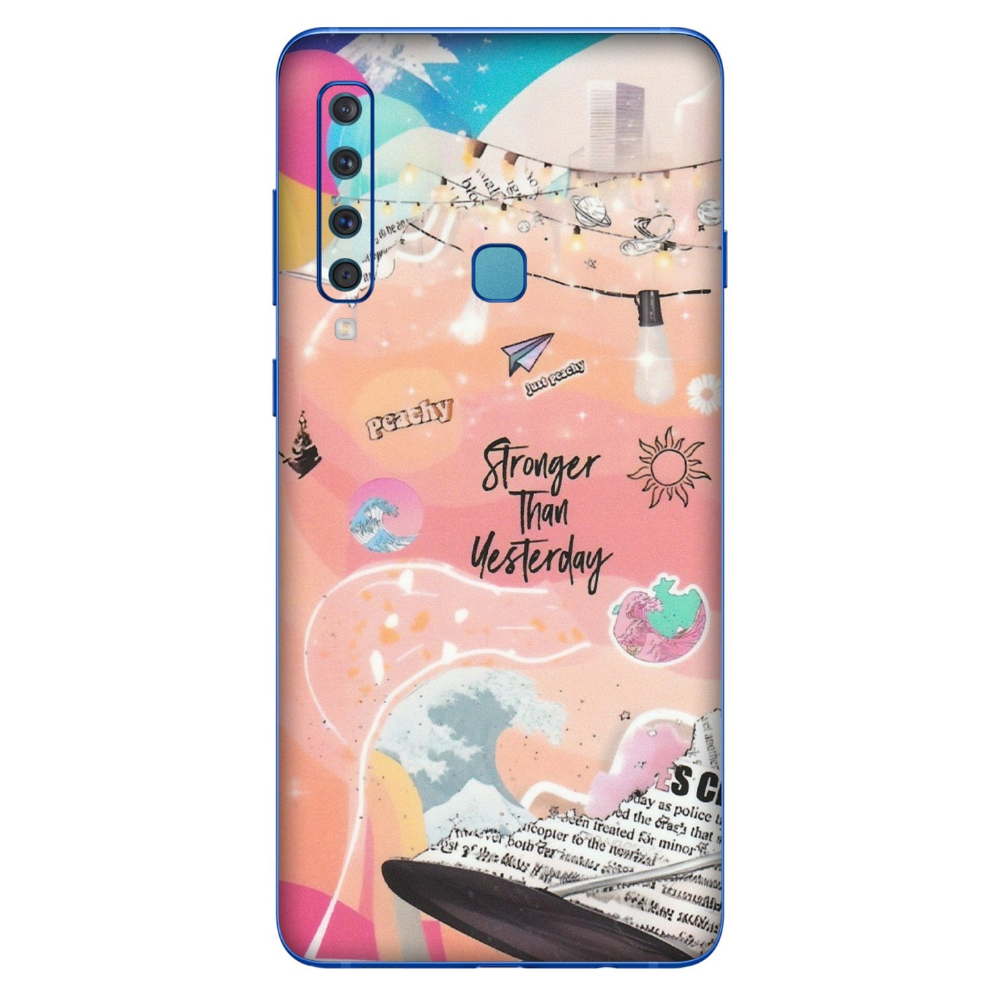Samsung A/S Series Phone Skins (All Models) - Stronger Then Yesterday - Matte Finish (M-128) Samsung Galaxy A9