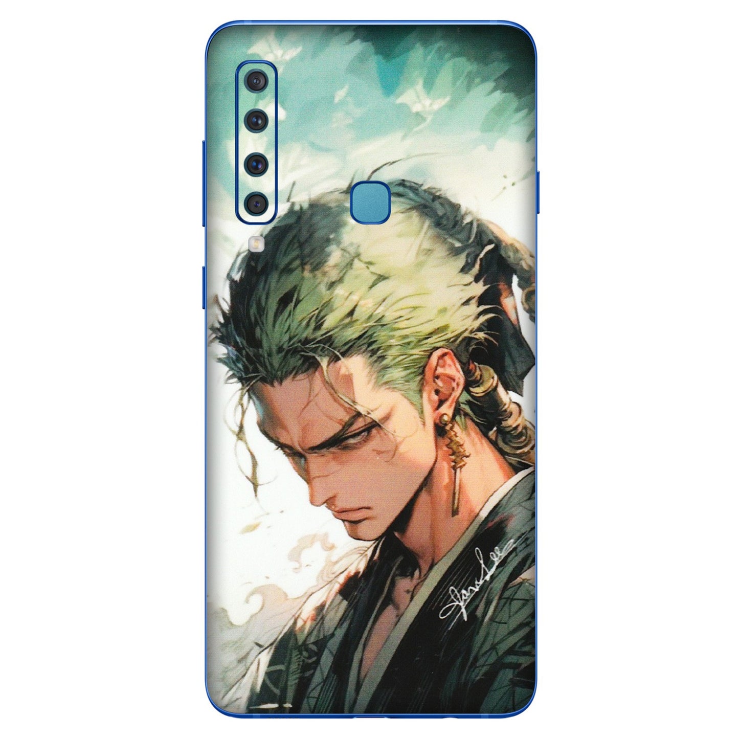Samsung A/S Series Phone Skins (All Models) - New Roronoa Zoro One Picece Anime - Matte Finish (M-140) Samsung Galaxy A9