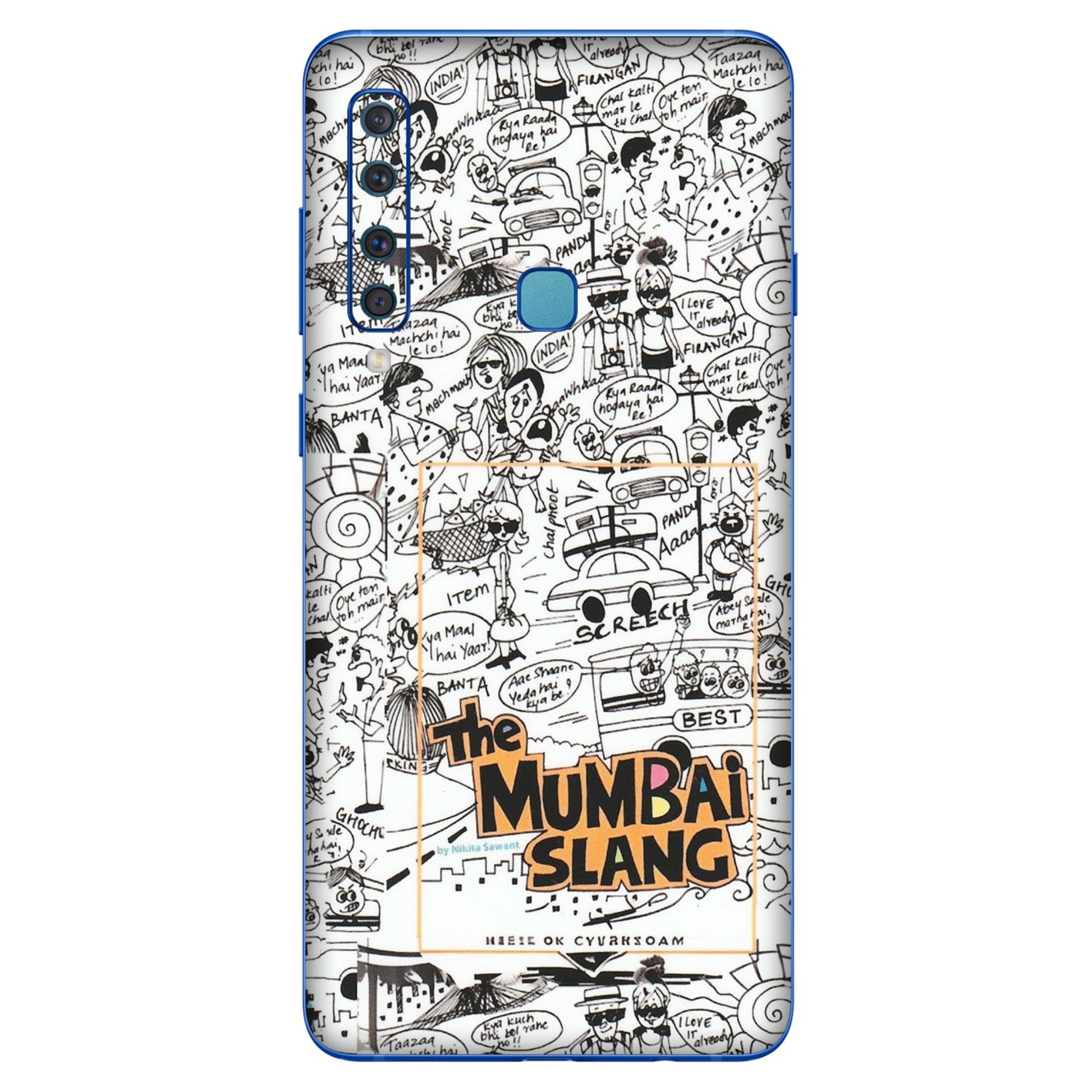 Samsung A/S Series Phone Skins (All Models) - The Mumbai Slang - Matte Finish (M-142) Samsung Galaxy A9