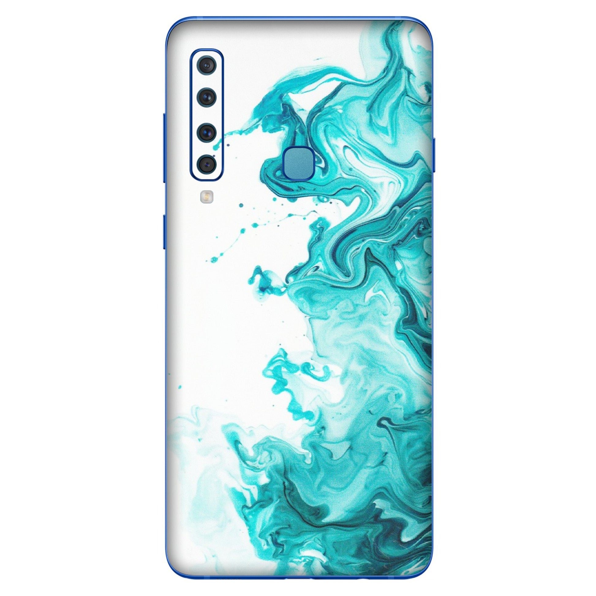 Samsung A/S Series Phone Skins (All Models) - Sky Blue Abstract Colour - Matte Finish (M-146) Samsung Galaxy A9