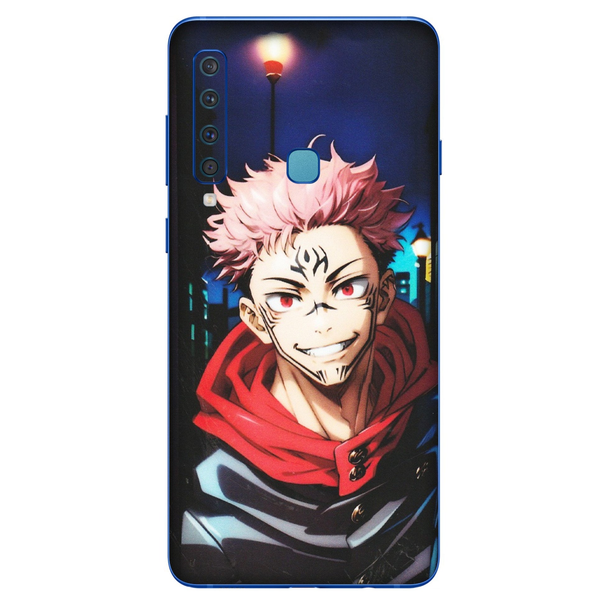 Samsung A/S Series Phone Skins (All Models) - Yuji Itadori Funny Face Anime - Matte Finish (M-152) Samsung Galaxy A9