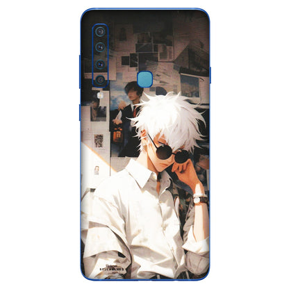 Samsung A/S Series Phone Skins (All Models) - Gojo Satoru Jujustu Kaisen Anime - Matte Finish (M-156) Samsung Galaxy A9