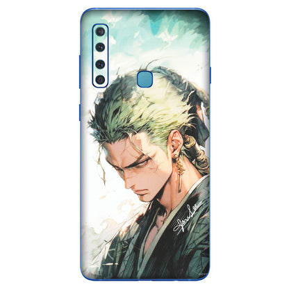 Samsung A/S Series Phone Skins (All Models) - Pirate Hunter One Piece Anime - Matte Finish (M-157) Samsung Galaxy A9