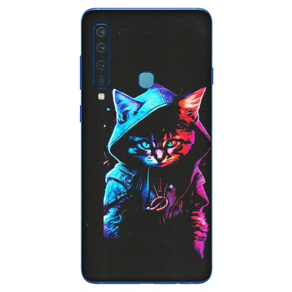 Samsung A/S Series Phone Skins (All Models) - Cyberpunk Cat - Matte Finish (M-45) Samsung Galaxy A9