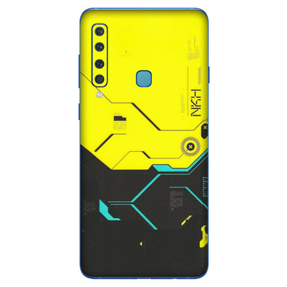Samsung A/S Series Phone Skins (All Models) - Black Yellow Technica - Matte Finish (M-53) Samsung Galaxy A9