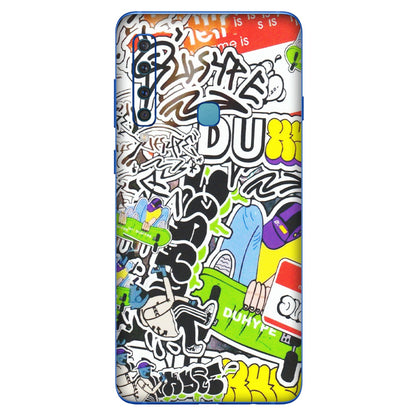Samsung A/S Series Phone Skins (All Models) - Dope Graffiti - Matte Finish (M-61) Samsung Galaxy A9