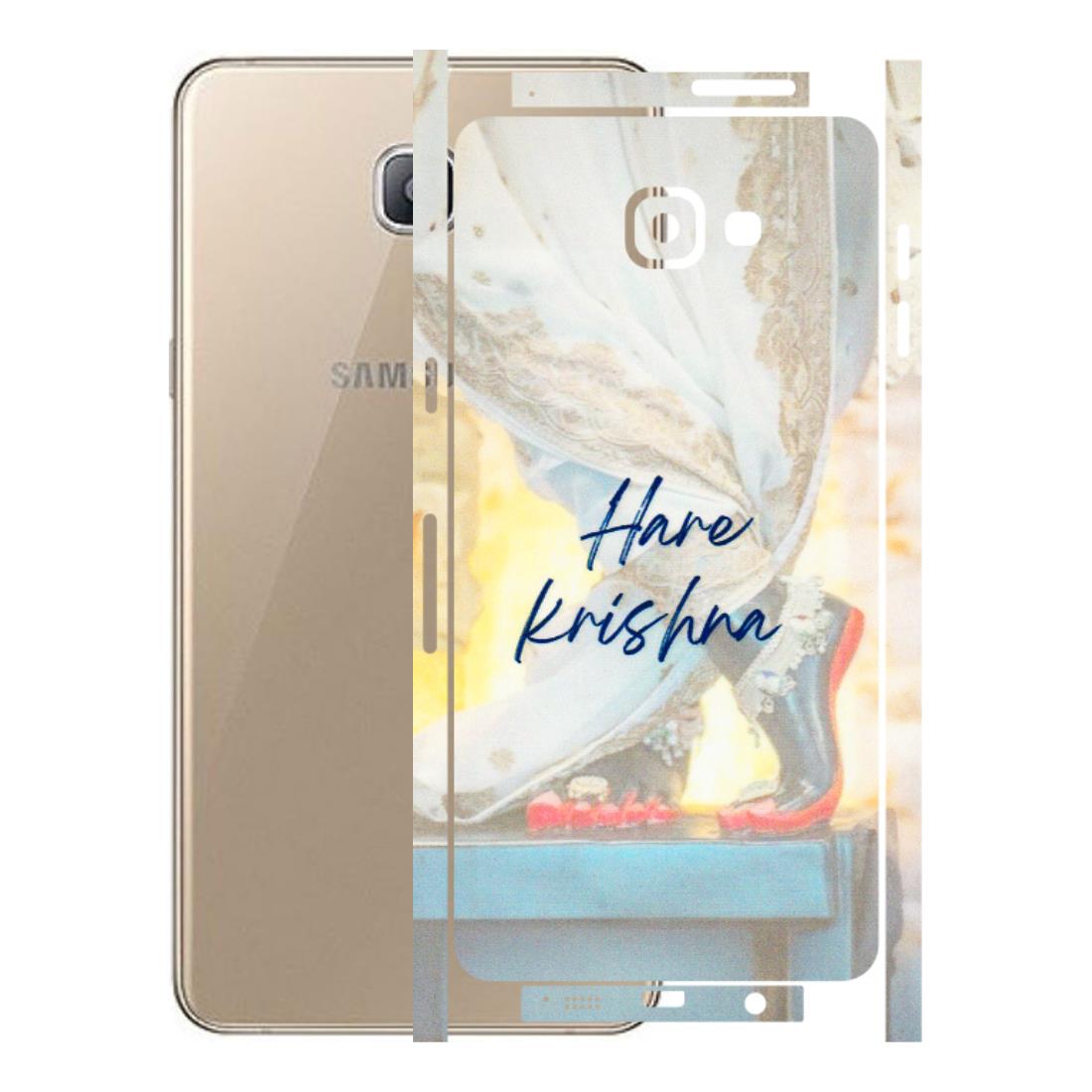 Samsung A/S Series Phone Skins (All Models) - Hare Krishna - 3D Embossed Finish (L-03) Samsung Galaxy A9 Pro
