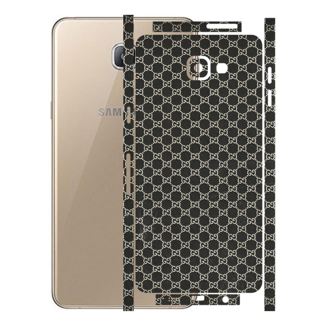 Samsung A/S Series Phone Skins (All Models) - Black G Print - 3D Embossed Finish (L-109) Samsung Galaxy A9 Pro