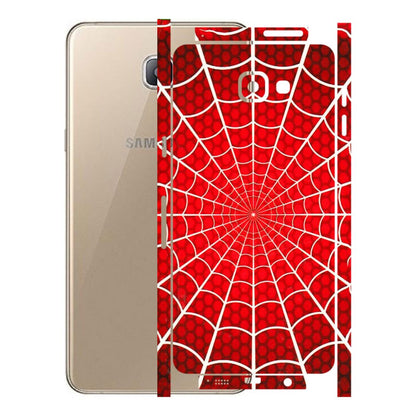 Samsung A/S Series Phone Skins (All Models) - Classic Spidey Web - 3D Embossed Finish (L-115) Samsung Galaxy A9 Pro