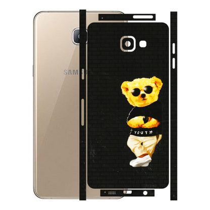 Samsung A/S Series Phone Skins (All Models) - Classy Teddy Bear - 3D Embossed Finish (L-116) Samsung Galaxy A9 Pro